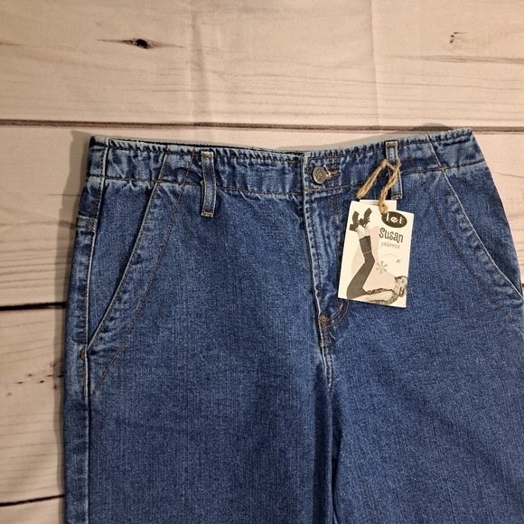 Vintage L.E.I Susan Cropped Pants Size 7 NWT - Picture 11 of 14